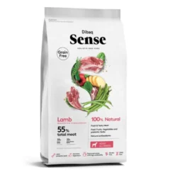 Dibaq Sense Grain Free Adult Borrego ração para cães