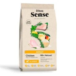 Dibaq Sense Low Grain Adult Ração de Frango para cães