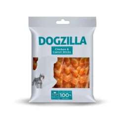 Dogzilla Palitos frango e cenoura para cães