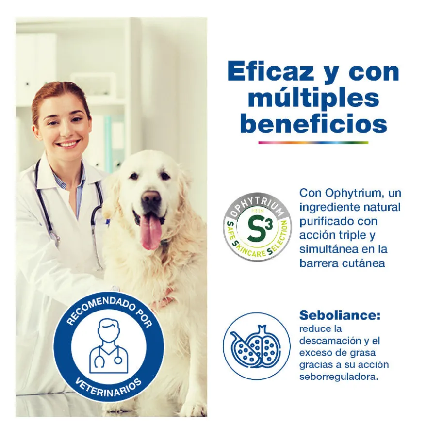 Douxo S3 Seb Champô Pele Oleosa para cães e gatos