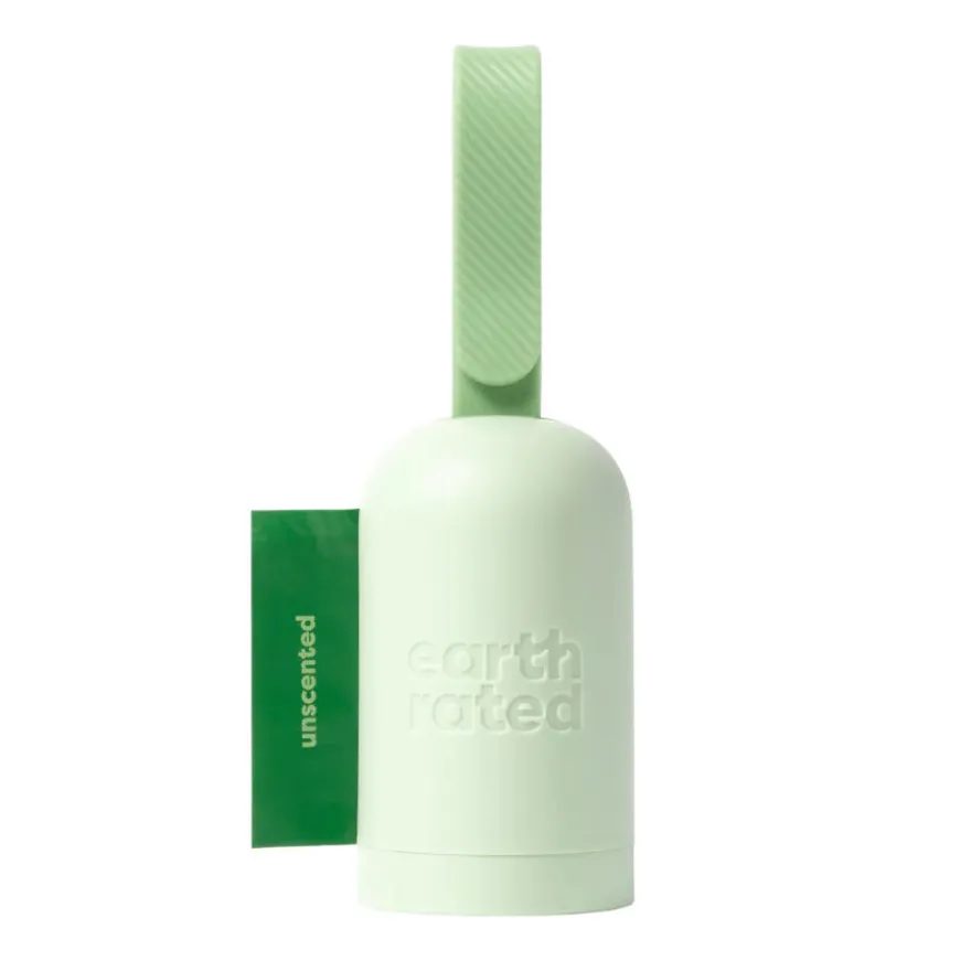 Earth Rated Dispensador de Sacos Alfazema + 15 Sacos Higiénicos para cães