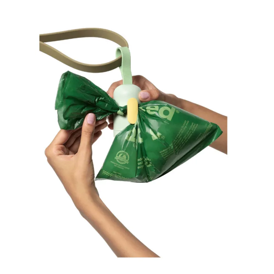 Earth Rated Dispensador de Sacos Alfazema + 15 Sacos Higiénicos para cães