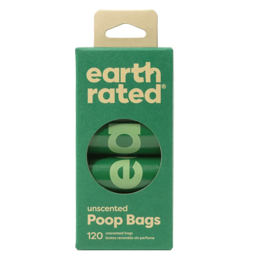 Earth Rated Recarga de sacos sem perfume para as fezes de cão