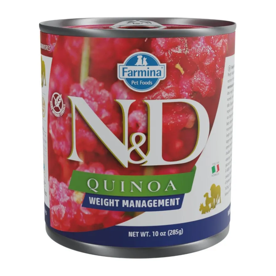 Farmina N&D Weight Control Quinoa lata para cães