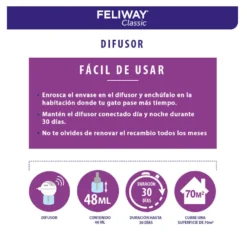 Feliway Classic Difusor e Recarga calmante para Gatos