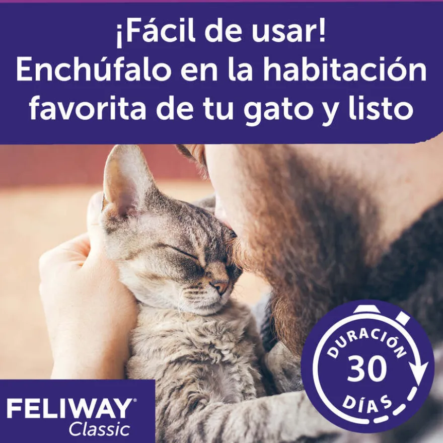Feliway Classic Difusor e Recarga calmante para Gatos