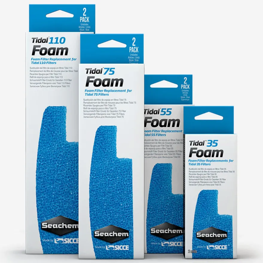Filtro de espuma Seachem Tidal Foamex para aquários
