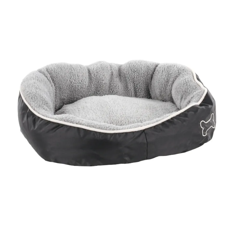 Flamingo Chips Retangular Cinzenta cama alcofa para cães