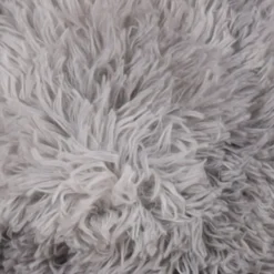 Flamingo Demi Redonda Cinzenta cama para cães e gatos