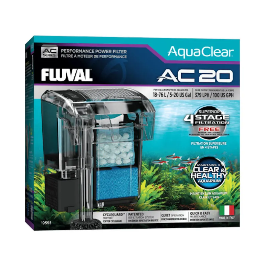 Fluval AquaClear AC Filtro Mochila para aquários
