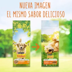 Friskies Adult Frango e Legumes ração para cães