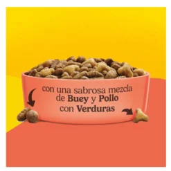 Friskies Adult Vaca, Frango e Legumes ração para gatos
