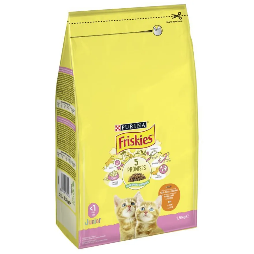 Friskies Junior Ração para gatos