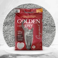 Golden Grey Areia Fina Aglomerante para gatos