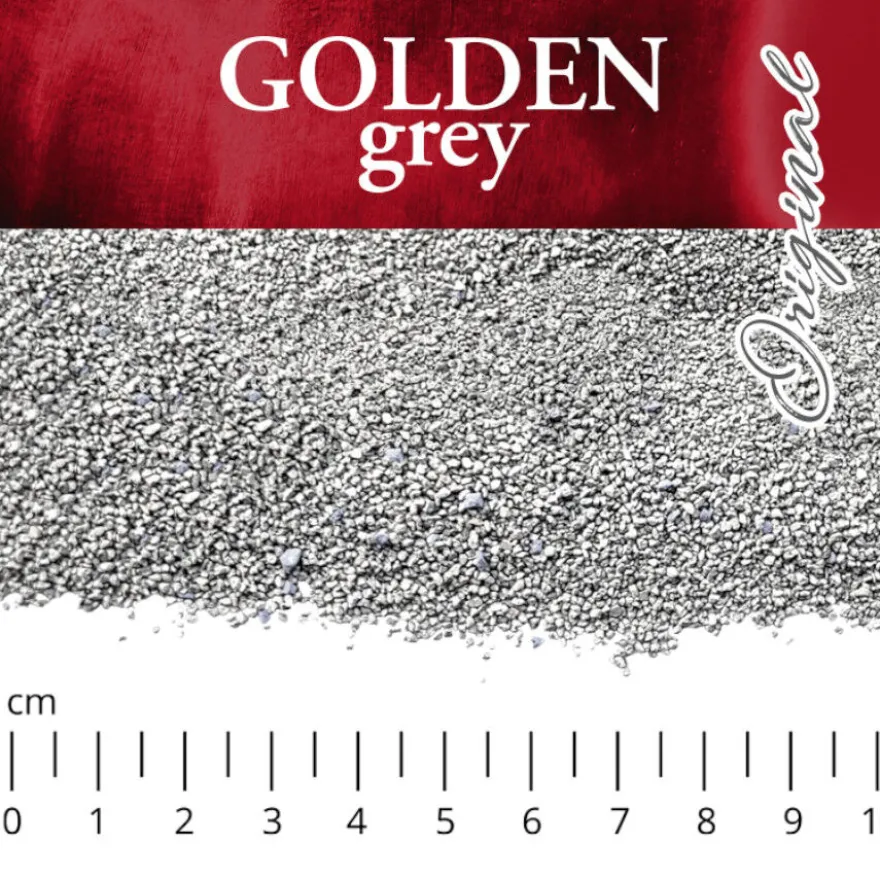 Golden Grey Areia Fina Aglomerante para gatos
