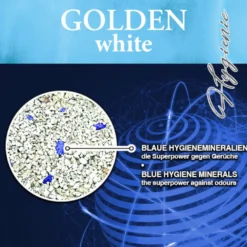 Golden White Areia Aglomerante para gatos