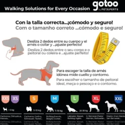 Gotoo Coleira estampada verde para cães