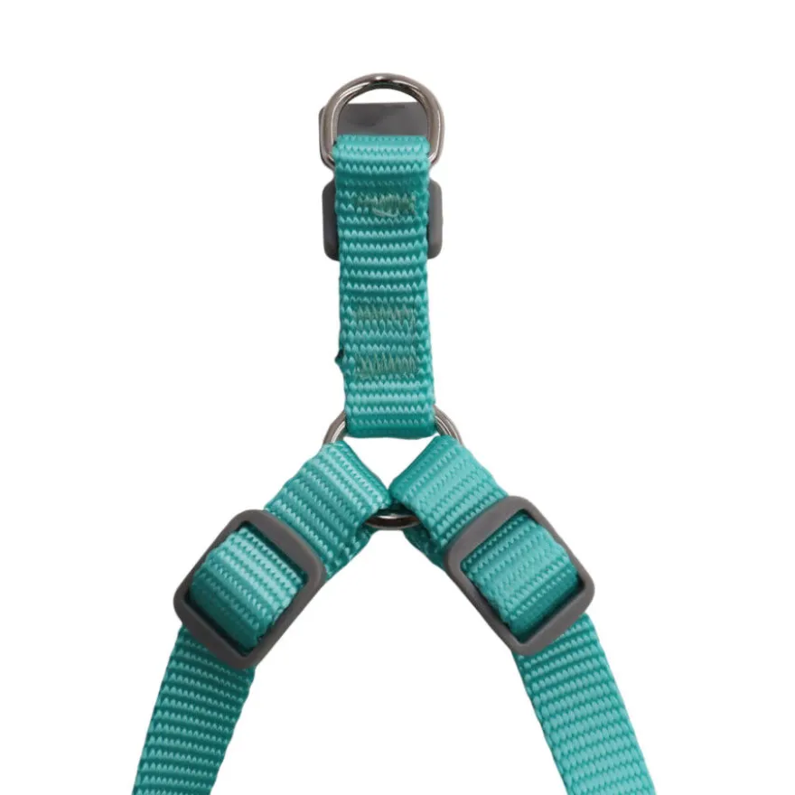 Gotoo Peitoral estampado estrelas verde menta para cães