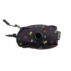 Gotoo Porta saco estampado cinza para cães