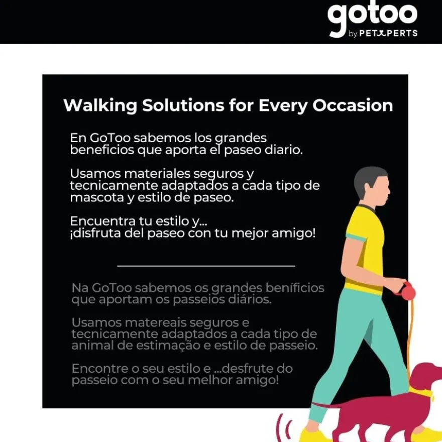Gotoo Porta-sacoscom estampado de riscas zig-zag para cães