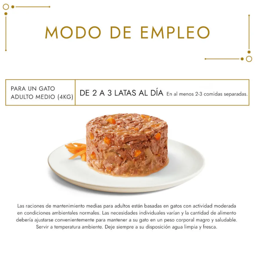 Gourmet Gold Alimento húmido de frango em lata para gatos