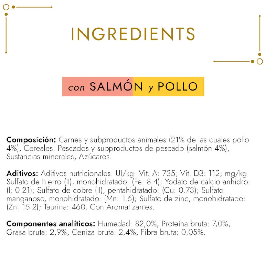 Gourmet Gold Biscoitos de salmão e frango para gatos