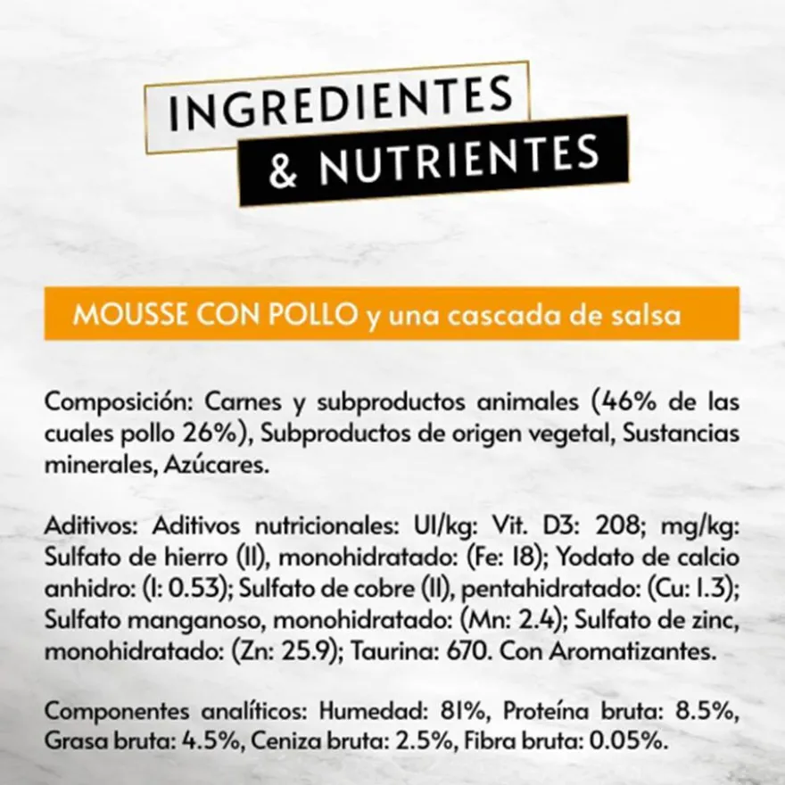 Gourmet Revelations Mousse de Frango para gatos