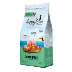 happyOne Mediterraneum Grain Free ração de carne fresca de aves para cães sénior