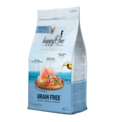 happyOne Mediterraneum ração de carne fresca de aves para gatos esterilizados