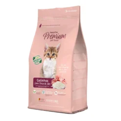 happyOne Premium ração de carne fresca de aves com arroz para gatinhos