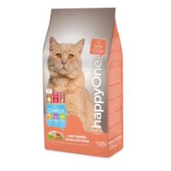 happyOne Ração de salmão para gatos