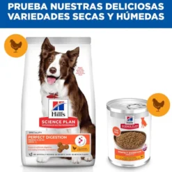 Hill's Adult Science Plan Perfect Digestion frango ração para cães