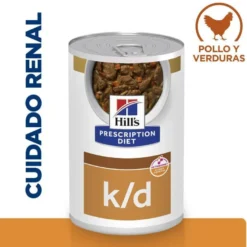 Hill's Kidney Care Frango e legumes patê lata para cães