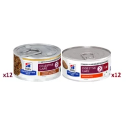 Hill's Prescription Diet Digestive Care Pack de latas de Frango e Legumes para Gatos