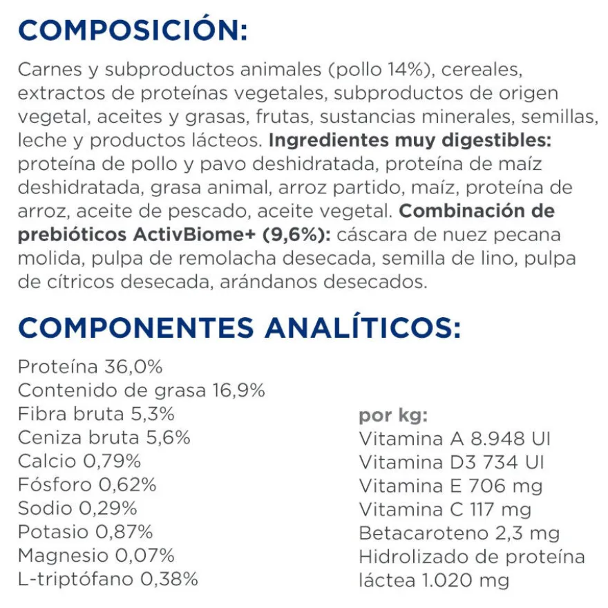 Hill’s Prescription Diet Gastrointestinal Biome Stress para gatos