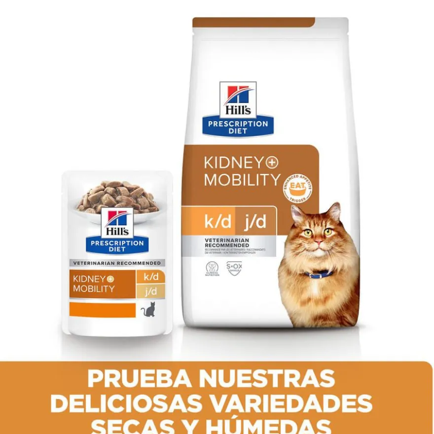 Hill's Prescription Diet k/d + Mobility Frango saqueta para gatos