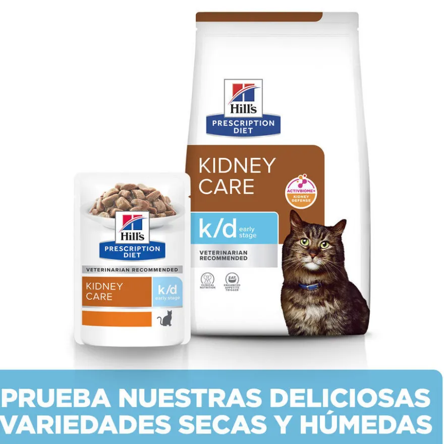 Hill's Prescription Diet Kidney Care k/d ração para gatos