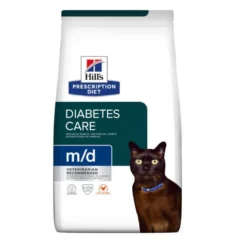 Hill's Prescription Diet m/d Diabetes Weight Frango ração para gatos