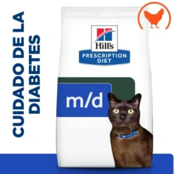 Hill's Prescription Diet m/d Diabetes Weight Frango ração para gatos