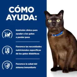 Hill's Prescription Diet m/d Diabetes Weight Frango ração para gatos