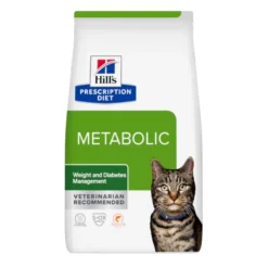 Hill's Prescription Diet Metabolic Salmão Ração para gatos