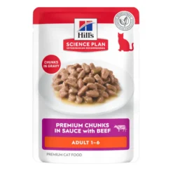 Hill's Science Plan Adult Comida húmida de vitela em saqueta para gatos