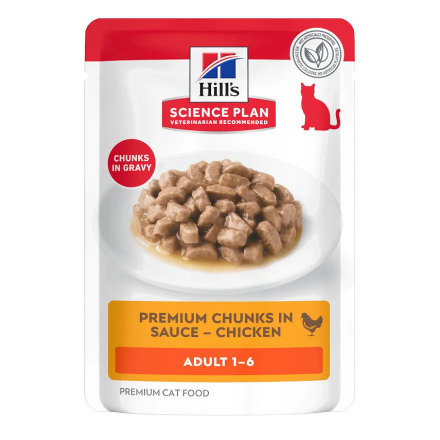 Hill's Science Plan Adult Frango saqueta para gatos