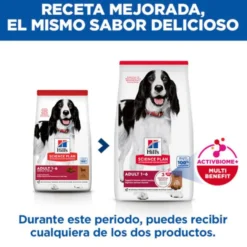 Hill's Science Plan Adult Medium Ração de cordeiro e arroz para cães de raças médias