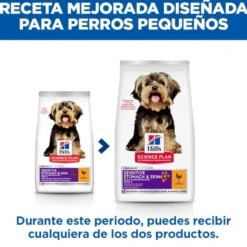 Hill's Science Plan Adult Sensitive Stomach & Skin Small & Mini Ração para cães de raças pequenas e mini