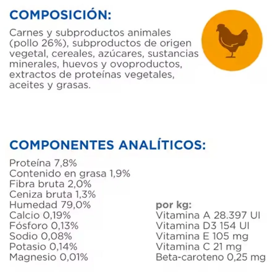 Hill’s Science Plan Light Adult Alimento húmido de peixe azul e frango para gatos
