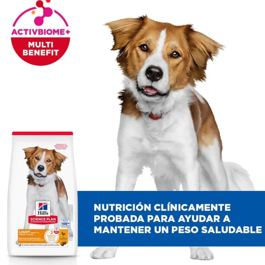 Hill's Science Plan Light Ração de frango para cães de raças médias