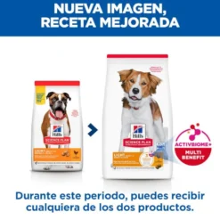 Hill's Science Plan Light Ração de frango para cães de raças médias