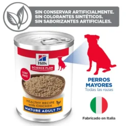 Hill's Science Plan Mature 7+ Adult frango em lata para cães