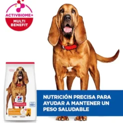 Hill's Science Plan Mature Adult Light Medium Ração de frango para cães de raças médias